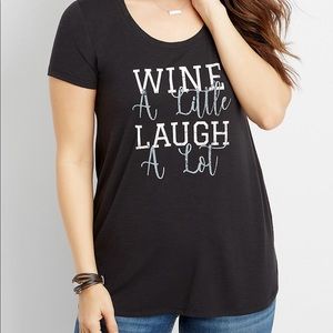 Maurices size 3 graphic T